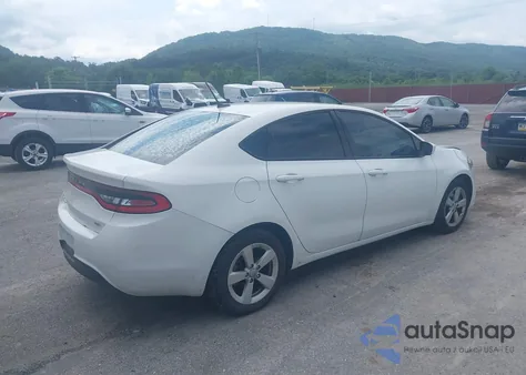 2015 Dodge Dart Sxt из США, поврежденный, VIN 1C3CDFBB8FD364806